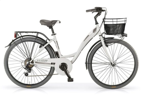Bici donna touring mbm 26 6v col. avorio