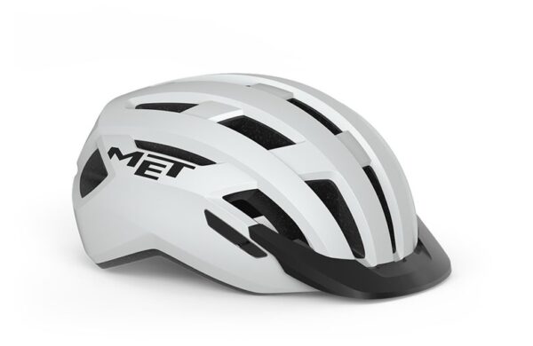 Casco met allroad bianco