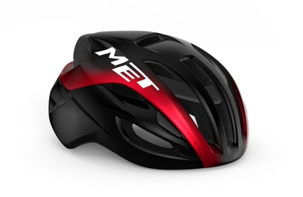 Casco met rivale mips nero/rosso