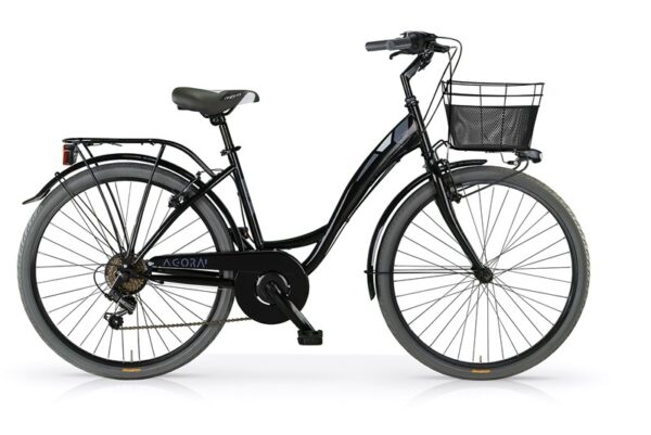 Bici donna agora' mbm 26 6v col. nero