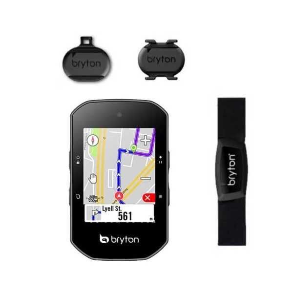 Bryton rider s500t + fascia cardio e dual sensor