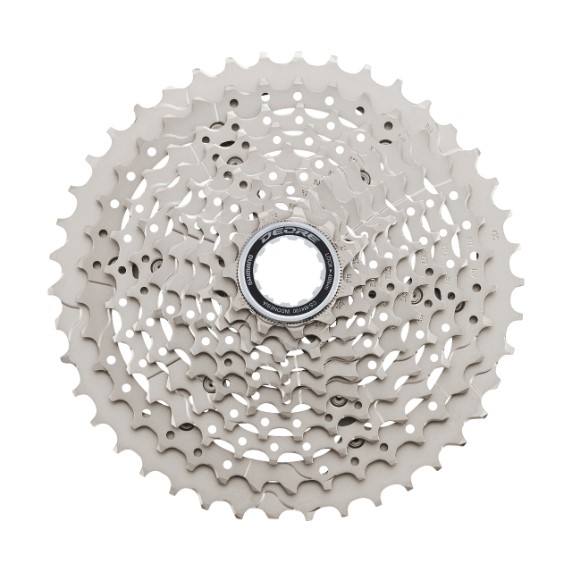 Shimano deore cassetta pignoni cs-m4100-11/42 10 velocitÀ