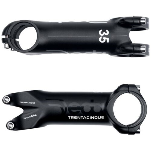 Attacco/stem 1-1/8 balck mat diam. 35