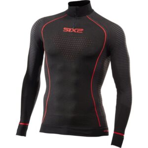 Lupetto con zip termico maniche lunghe blazefit