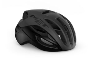 Casco met rivale mips  nero | opaco lucido