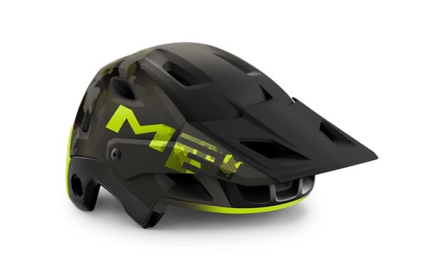 Casco met parachute mcr mips camo verde lime