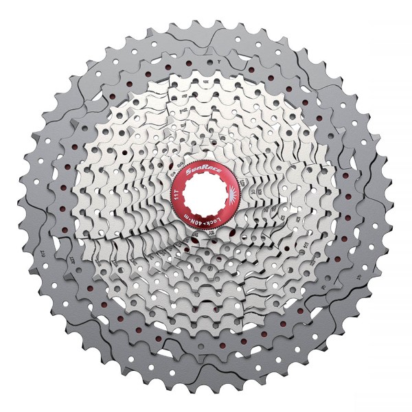 Sunrace cassetta 12 vel 10-50 mz91 xd 42t e 50t silv.