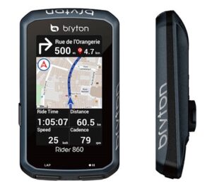 Bryton rider 860e  supporto frontale