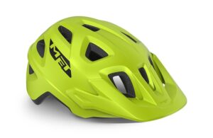Casco met echo giallo fluo