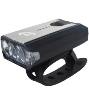 Fanalino eleven anteriore ricaricabile usb 3 led.